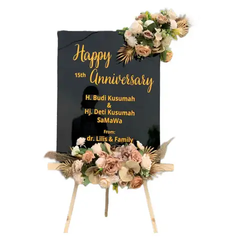 Papan Bunga Akrilik Kaway Xvi