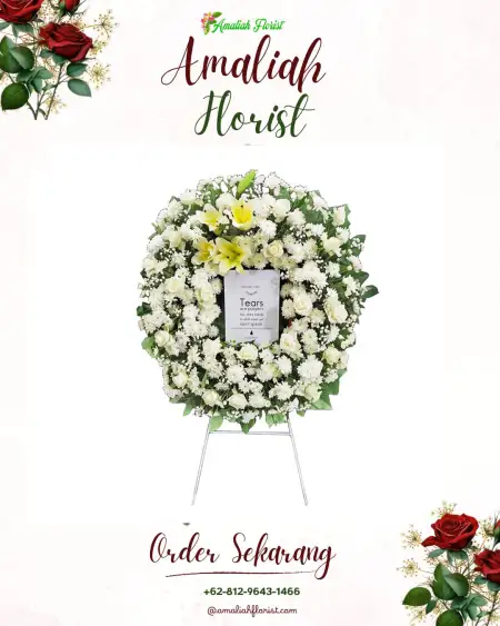 Krans Bunga Duka Kaway Xvi